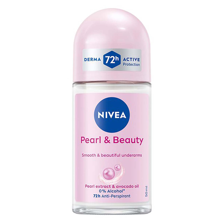 Nivea pearl & beauty roll on antiperspirantti 50 ml - Naisten deodorantit - 42349549 - 1