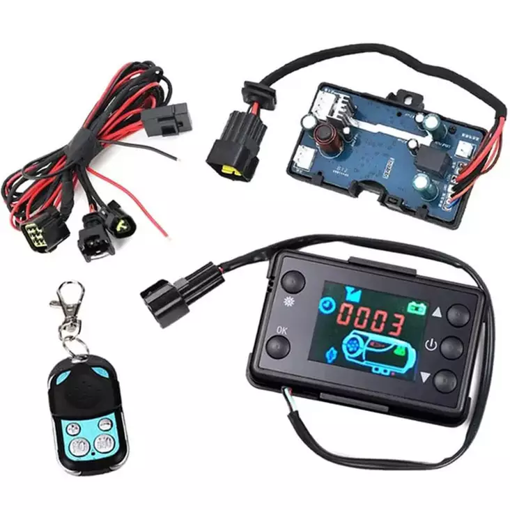 Diesel lämmitin lcd ohjauspaneeli 12v 24v - Diesellämmittimen varaosat ja tarvikkeet - 6438471300659 - 1