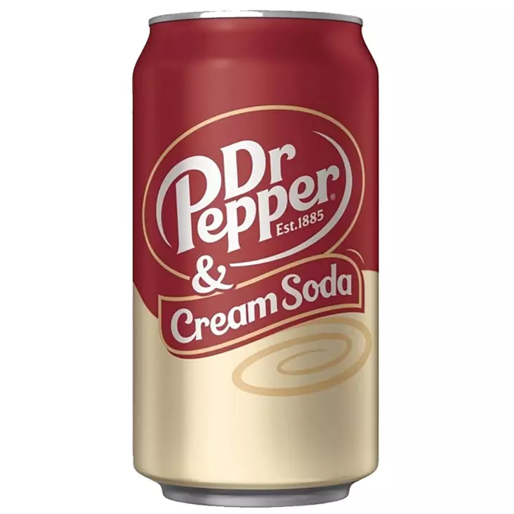 Dr pepper cream soda 355 ml virvoitusjuoma - Virvoitusjuomat - 6430054081269 - 1