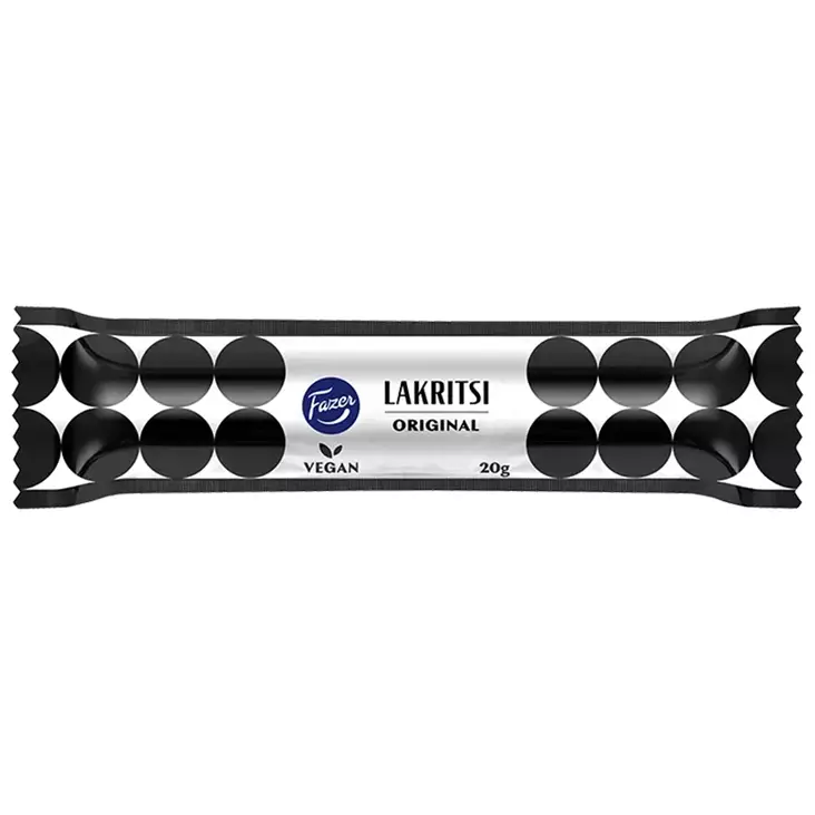 Fazer lakritsi original patukka 20 g - Patukat - 6416453076709 - 1
