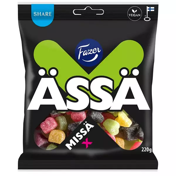 Ässä missä x karkkipussi 220 g - Karkkipussit - 6416453451339 - 1