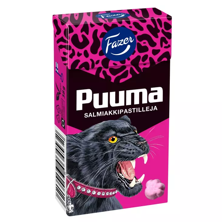 Pantteri Puuma 38 g - Pastillit ja purukumit - 6416453039759 - 1