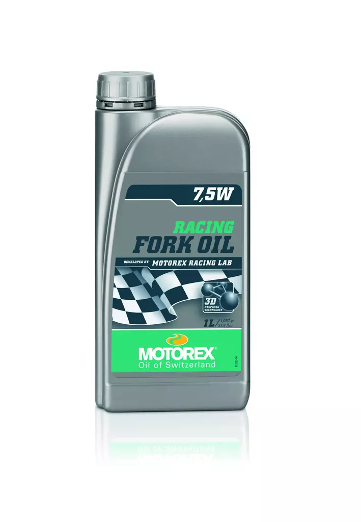 Haarukkaöljy Motorex Racing 7,5W 1L - Spray puhdistus- ja voiteluaineet - 7611197122159 - 2
