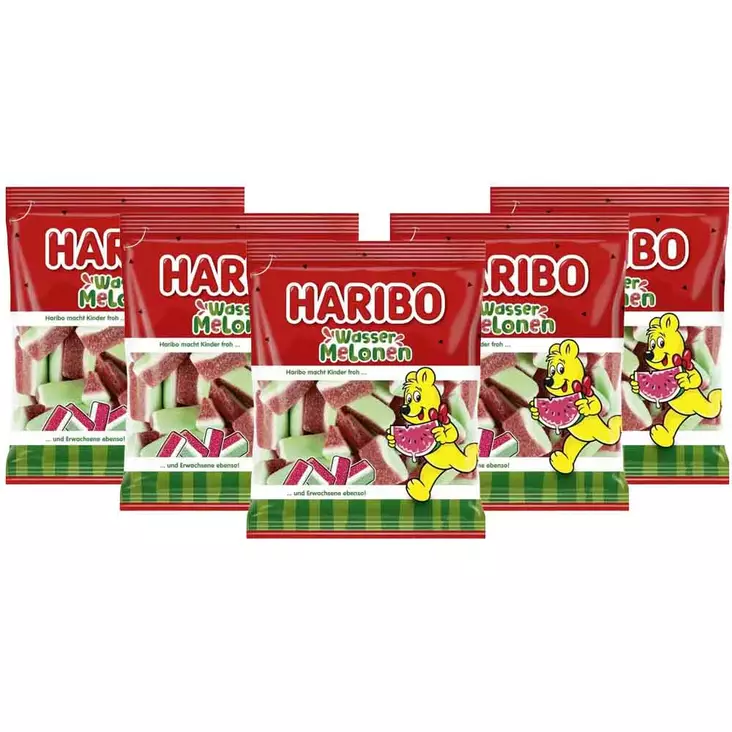 Haribo vesimelonisiivu tukkupakkaus - Karkkipussit - 9002975378949 - 1