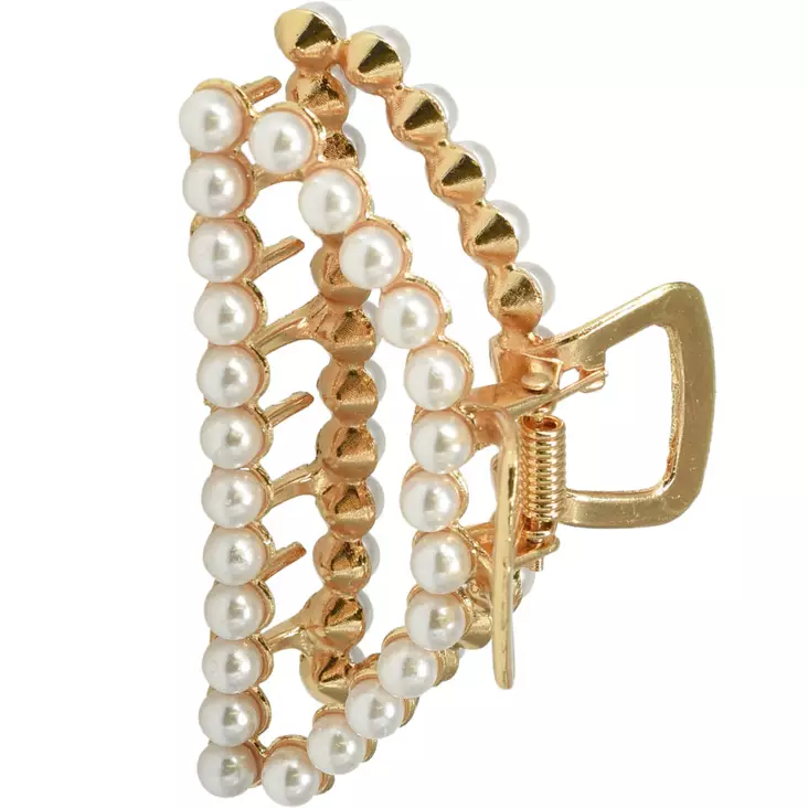 Hiuspinni kultainen kuva 1 - Hiuslenkit, pinnit ja korut - 8721037005319 - 1