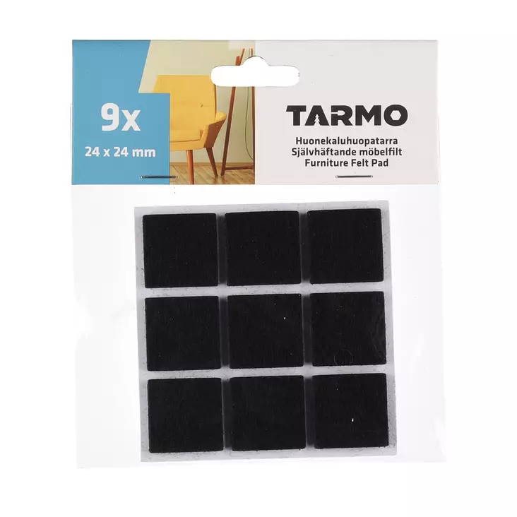 huonekaluhuopa tarra 24x24mm - Huopatarrat - 6410413306479 - 2