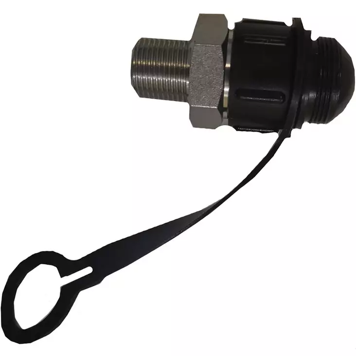 Hydrauliliitin sylinteriin r2 suojatulpalla - Hydrauliprässit - 6438471011999 - 1