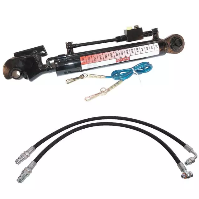 Hydraulinen työntövarsi ja letku työkoneisiin ja traktoreihin kat 2 - Työkoneen lisävarusteet - 6438471344059 - 1