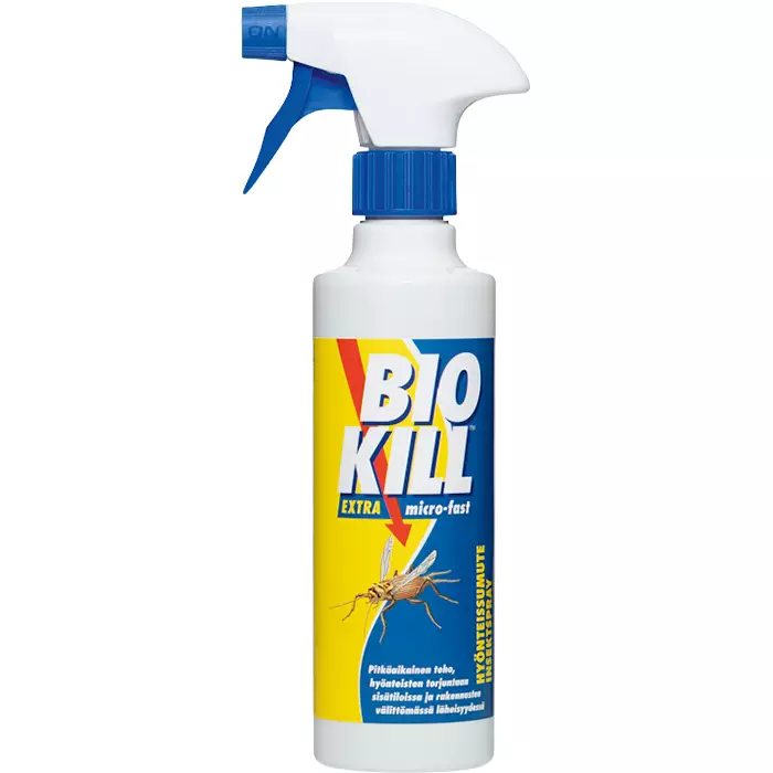 Bio kill extra micro fast hyönteistorjuntatuote sisätiloihin - Hiirenmyrkyt ja rotanmyrkyt - 6414504993159 - 1