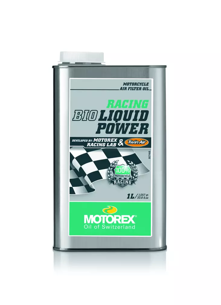Ilmansuodatinöljy bio 1l Motorex - Ilmansuodatinöljyt ja puhdistus - 7611197106029 - 2