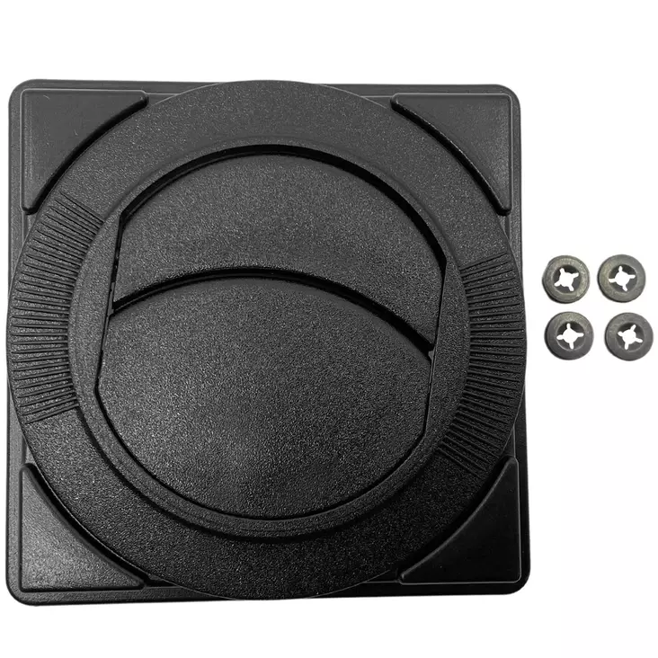 Suunnattava venttiili musta - Työkoneen ilmastointitarvikkeet - 9000-1059 - 1