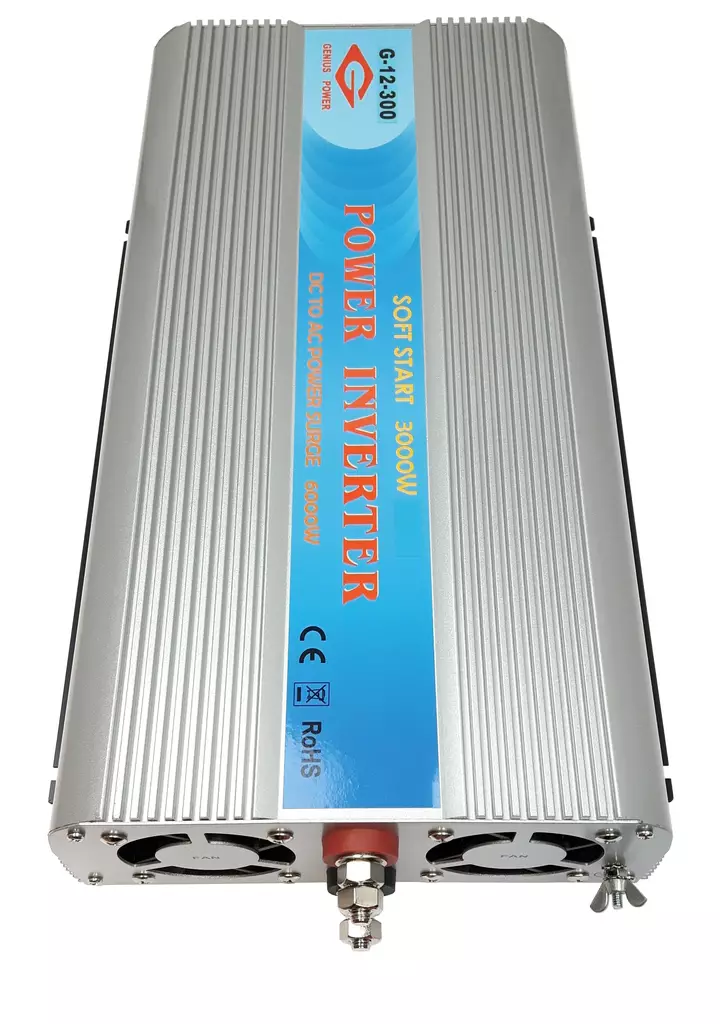 Invertteri 3000W 12V-230V C-Power - Auton invertterit - 6438255290329 - 1