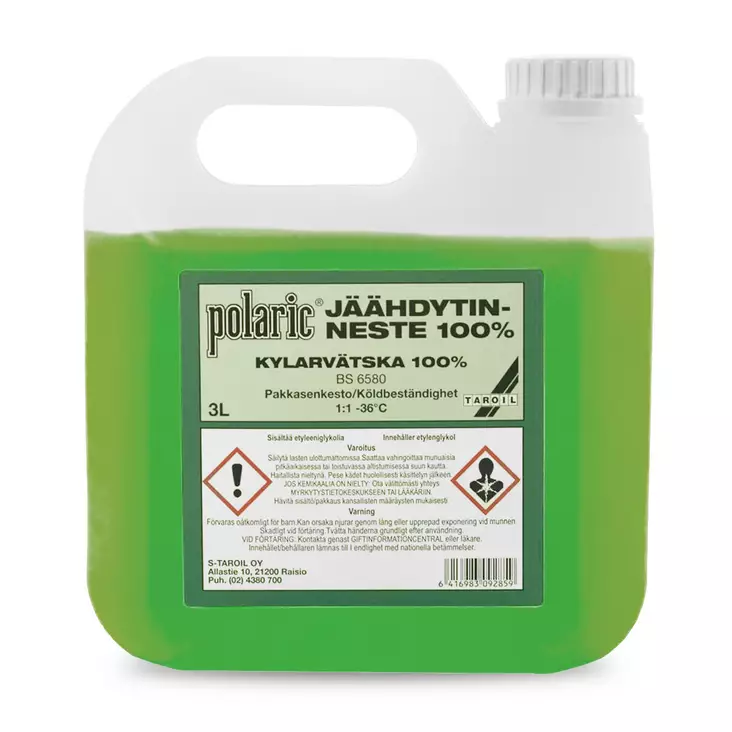 jäähdytinneste perinteinen vihreä 3l polaric - Auton jäähdytinnesteet - 6416983092859 - 1
