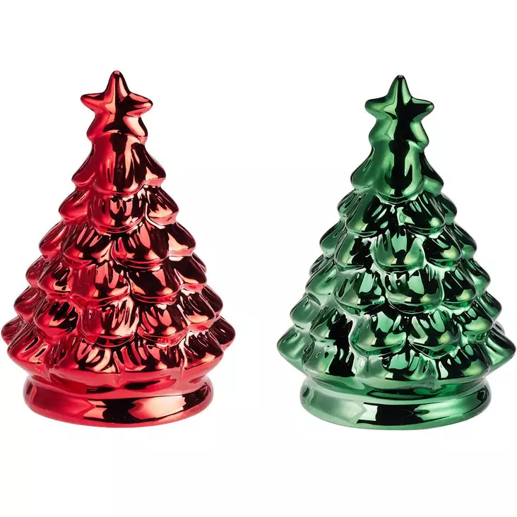 Keraaminen joulukoriste kuusi - Joulukoristeet - 8721037686259 - 1