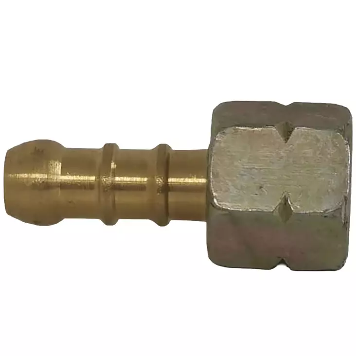 Kaasuletkun liitin 10mm sisäkierre 1 4 vasen kierre - Kaasulämmittimen varaosat - 6438471347869 - 1