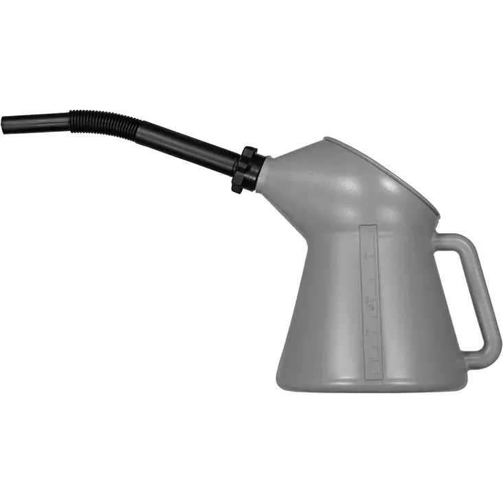 plastex kaatokannu kaatonokalla 4,5 L harmaa - Öljykannut, rasvaprässit ja imupumput - 6416061402709 - 1