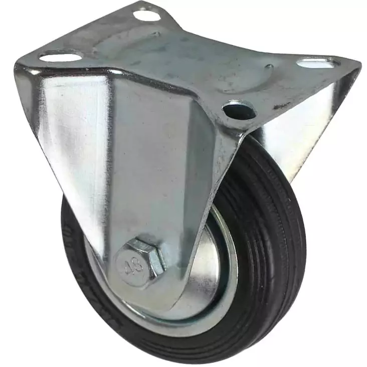 Kiintopyörä 75mm kalustepyörä - Kalustepyörät - 6414675027929 - 1