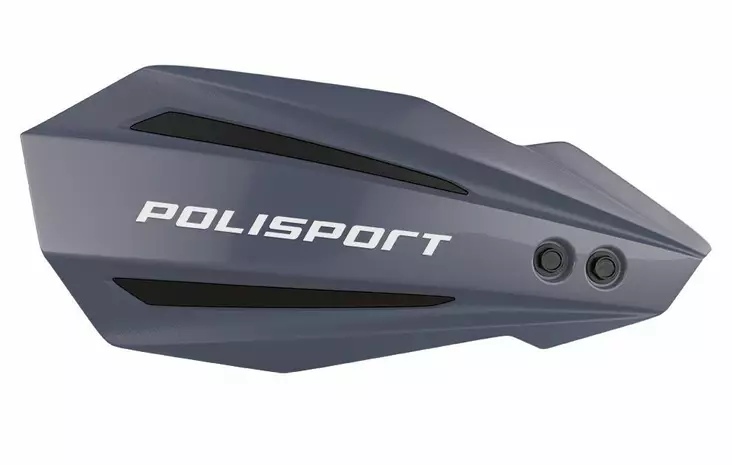 Käsisuojat ohjaustankoihin Polisport MX Bullit harmaa/valkoinen - Käsisuojat ohjaustankoihin MX ja enduro - 05604415137549 - 2