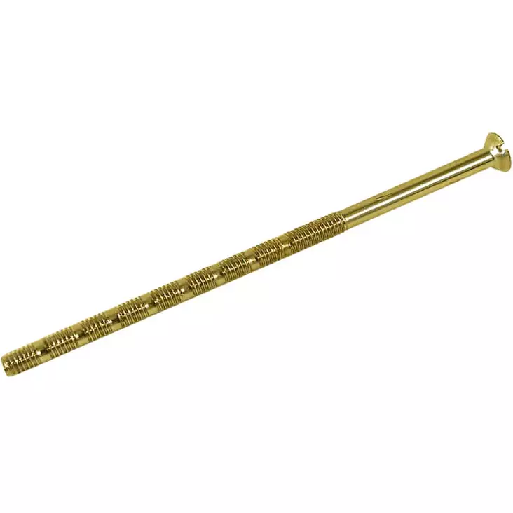 katkouraruuvi keltapassivoitu M4 60mm 2kpl - Oven painikkeet - 6414671026629 - 1