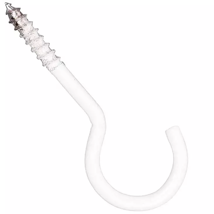 pisla valkoinen kattokoukku - S-koukut ja kannatinkoukut - 6414672010269 - 1