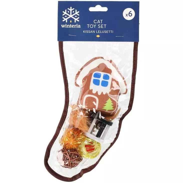 Kissan lelusetti on mainio joululahja kissalle sisältää paljon virikkeitä lemmikille - Kissan lelut ja virikkeet - 6410416515199 - 1