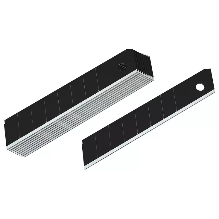 Knipex katkoteräpakkaus 18mm 10kpl musta - Puukot ja mattopuukot - 4003773088219 - 1