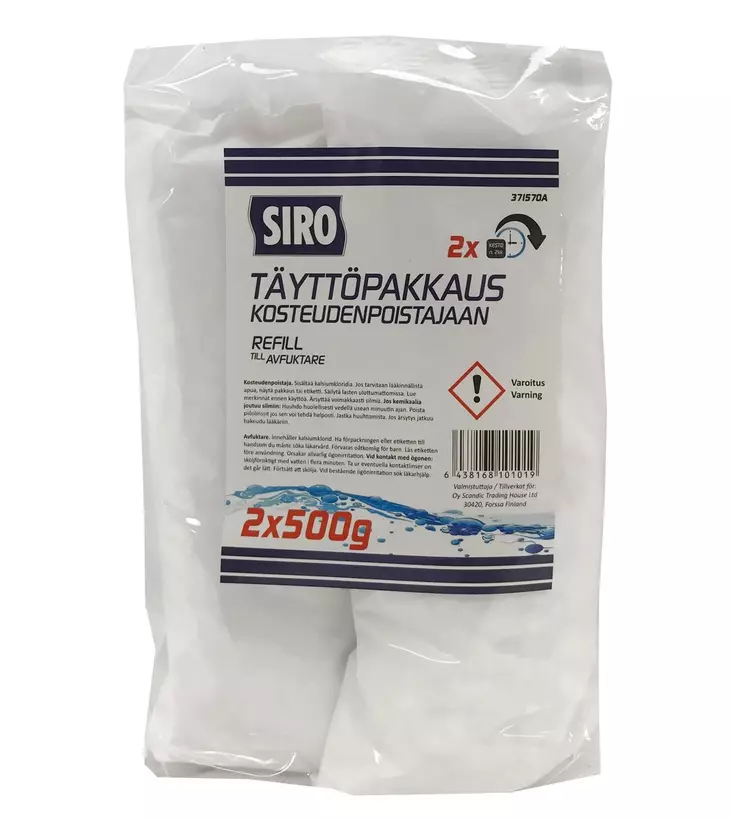 täyttö kosteudenpoistajaan - Kosteudenpoistajat - 6438168101019 - 1