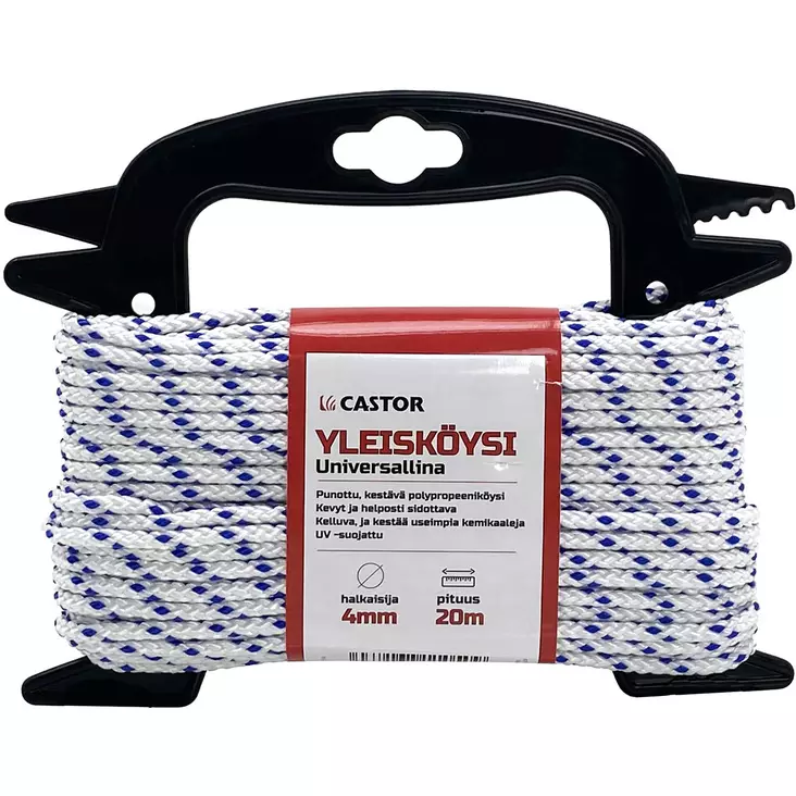 castor yleisköysi 4 mm 20 m kelassa - Köydet - 6438168110509 - 1