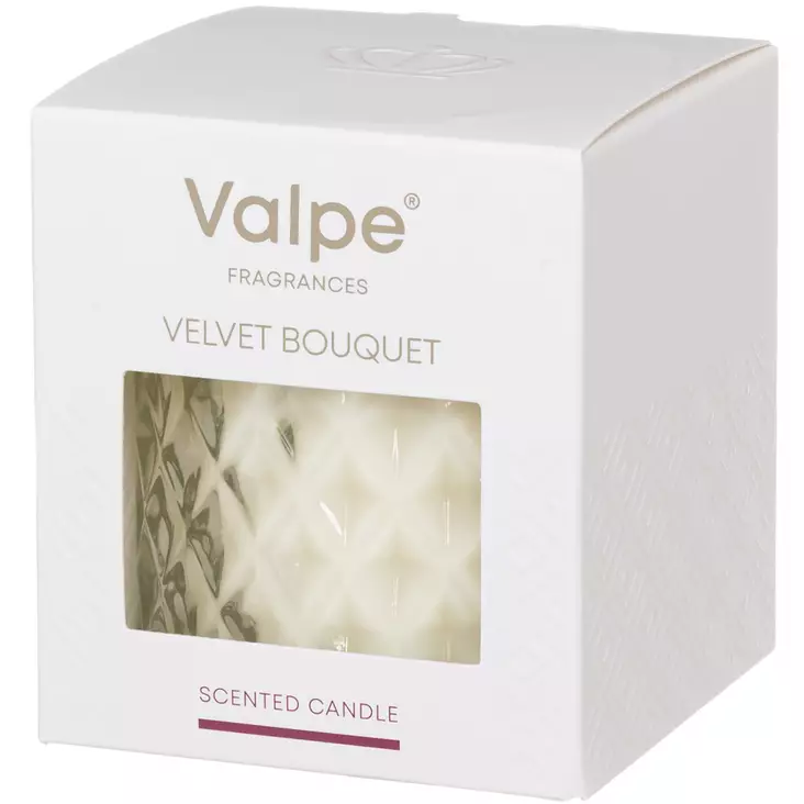 Valpe kristallilasi kynttilä velvet bouquet - Tuoksukynttilät - 5906927058559 - 1