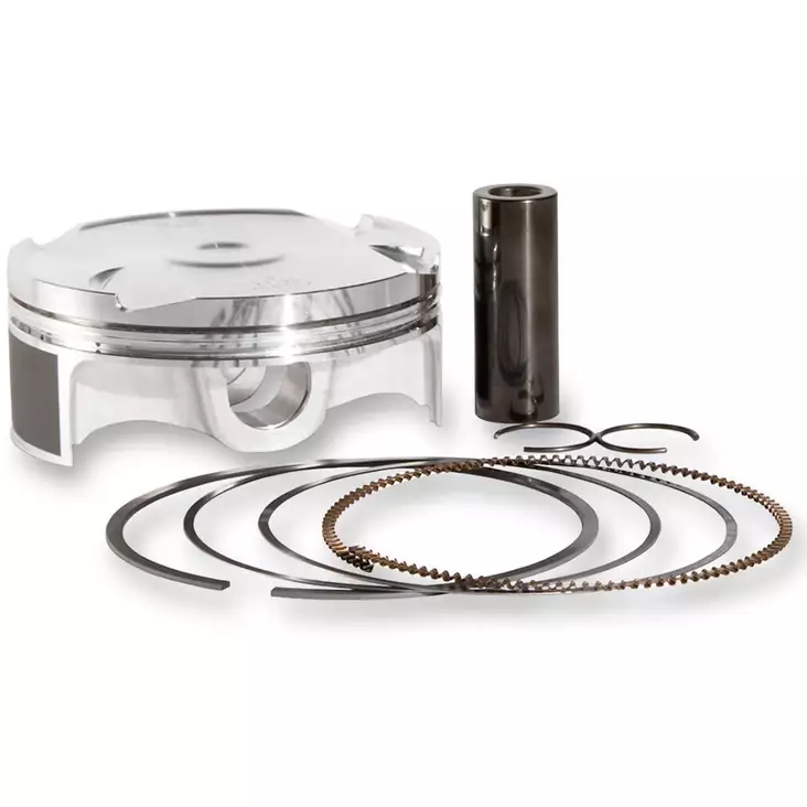 Vertex mäntäsarja 46,96 mm ktm sx85 ja husqvarna tc85 motocross pyöriin, sisältää männän, renkaat, tapin ja sokat - Moottoripyörän ketjut 520 - 09102409 - 1