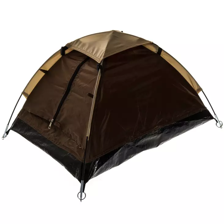 Atom Kupoliteltta ruskea 2-hengen - Telttailu - 6410412425089 - 2