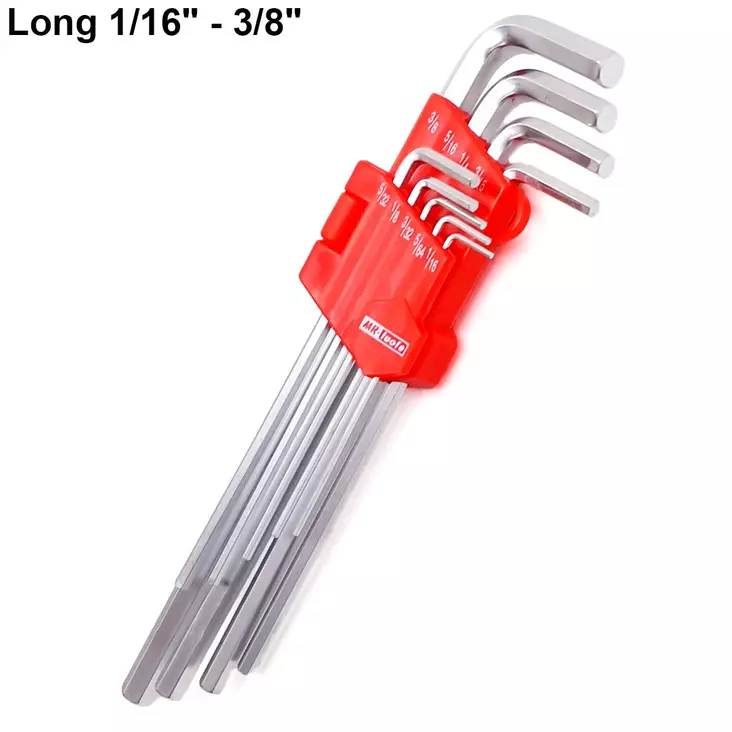 Kuusiokoloavainsarja tuumakoot - Vääntimet ja räikkävääntimet - 6430074692759 - 1