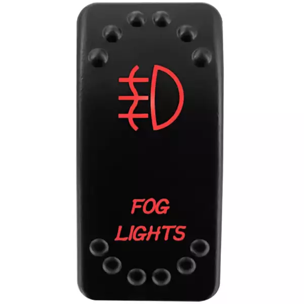 Kytkin rocker led 12 24v 5pin led on off sumuvalo - Auton katkaisimet - 6438471349979 - 1