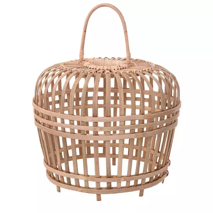 Lampunvarjostin bambu natural - Kattovalaisimet ja kattokruunut - 8719987335419 - 1