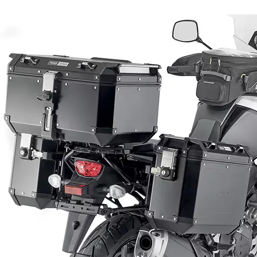 Laukkuteline sivu Givi Trekker V-Strom 1050 - Moottoripyörän laukkujen kiinnityssarjat - 8019606268549 - 2