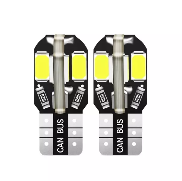 Led polttimo t10 2w canbus pari - LED-polttimot ja LED-sarjat - 6438471287219 - 1