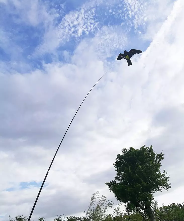 linnunpelätin haukka - Pulupiikit, pelotinnauhat ja pelottimet - 6438168106489 - 1