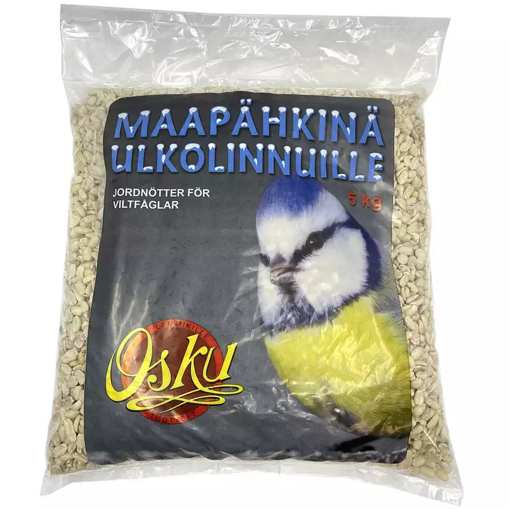 Maapähkinä ulkolinnuille ja oraville - Auringonkukansiemenet ja siemenseokset - 6418333002099 - 1