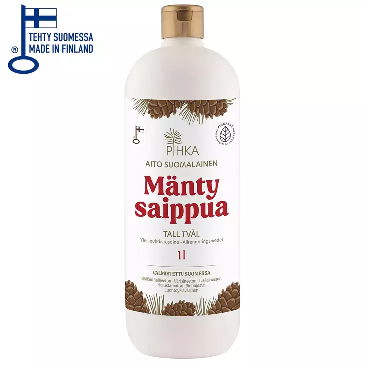 Mäntysaippua Pihka suomalainen - Lattianpesuaineet ja yleispesuaineet - 6419642036119 - 1