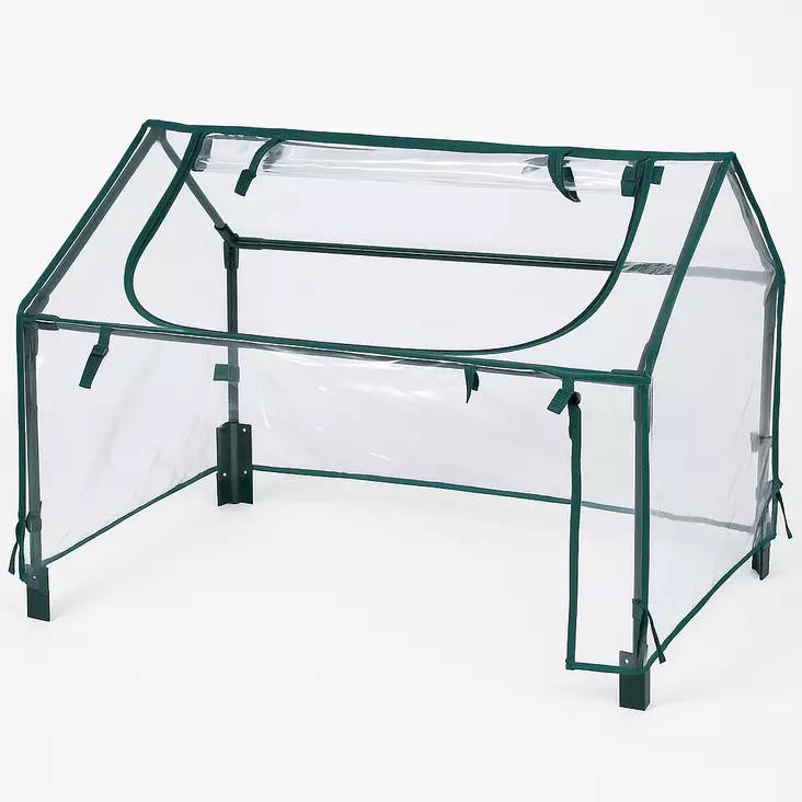 Pienoiskasvihuone lavakaulukseen 120x80 cm - Kasvihuoneet ja viljelylaatikot - 6438168118529 - 1