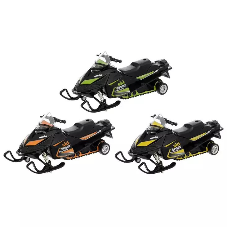 Moottorikelkka pienoismalli - Leikkiautot ja työkoneet - 6410416304229 - 1