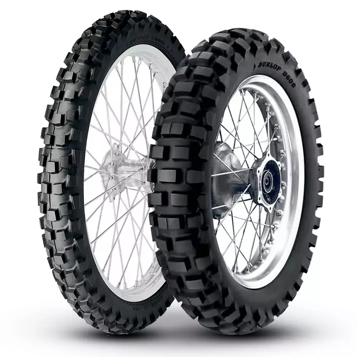 Moottoripyörän rengas Dunlop D606 130/90-18 69R TT R - Moottoripyörän renkaat 18" - 4038526243799 - 2