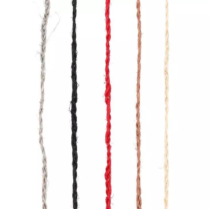 Sisal naru lajitelma askarteluun - Tarrat, narut ja askartelukoristeet - 6410416096209 - 1