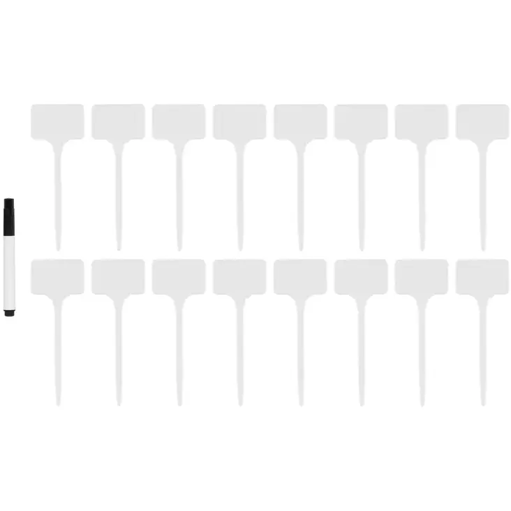 nimikyltit ja kynä taimien nimeämiseen ja merkkaamiseen - Kasvihuoneet ja viljelylaatikot - 6410416041209 - 1