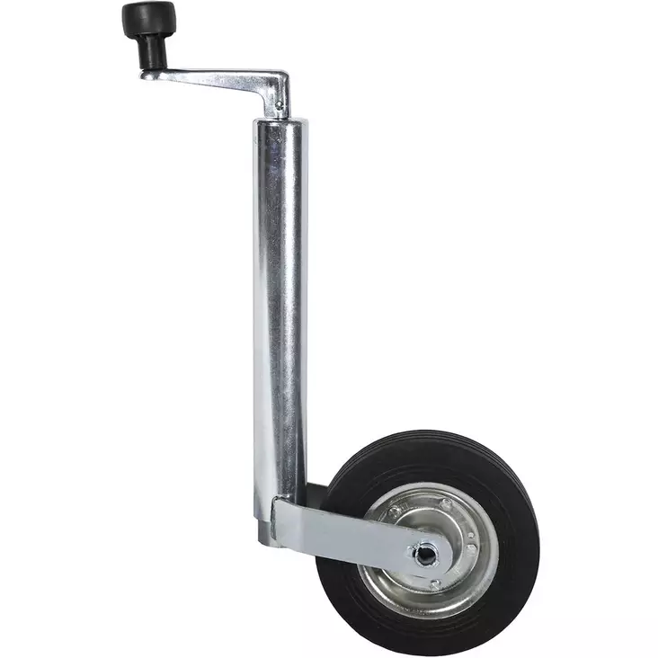 Nokkapyörä kovakumi 48mm 150kg - Peräkärryn nokkapyörät ja kiinnikkeet - 6417196713579 - 1