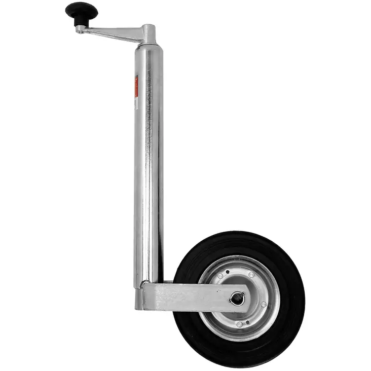 peräkärryn nokkapyörä 48mm umpikumirenkaalla ja metallivanteella - Peräkärryn nokkapyörät ja kiinnikkeet - 6410412408549 - 1