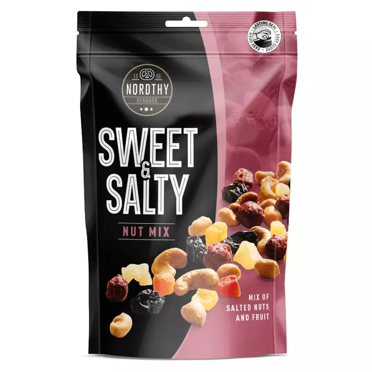 Nordthy sweet salty pähkinäsekoitus - Keksit ja naposteltavat - 5711070608069 - 1