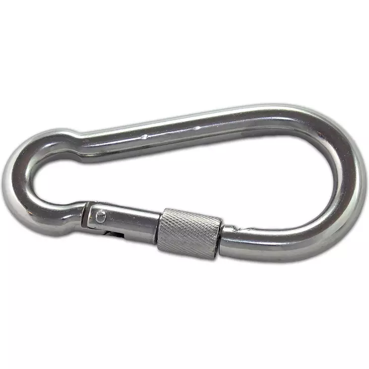 Lukittava palohaka 6x60mm - Palohaat ja karabiinihaat - 6438235241679 - 1
