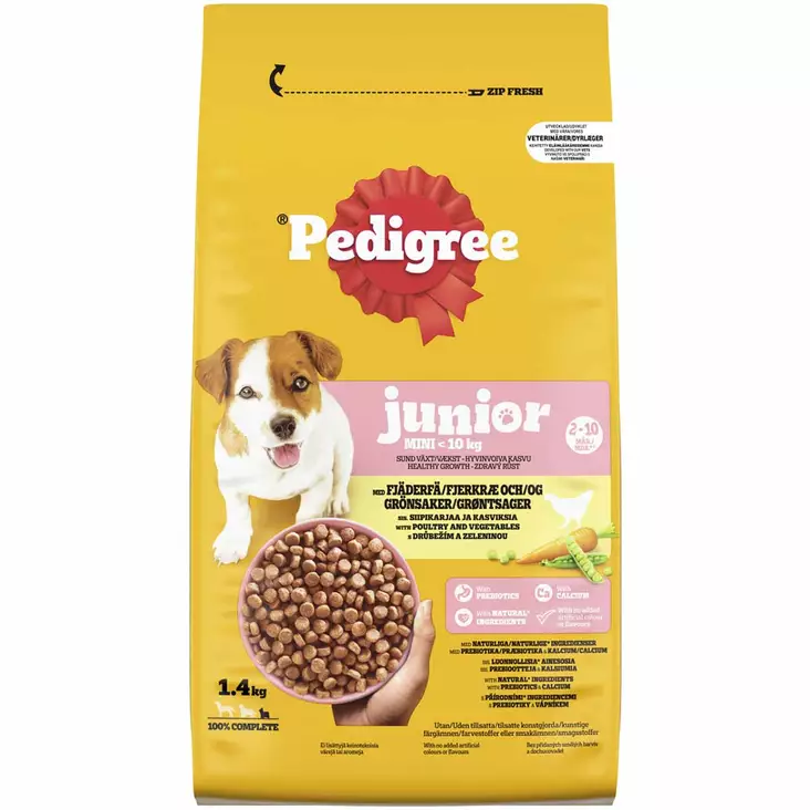 Pedigree junior koiranruoka 1,4 kg - Koiran kuivaruoka - 5998749171189 - 1
