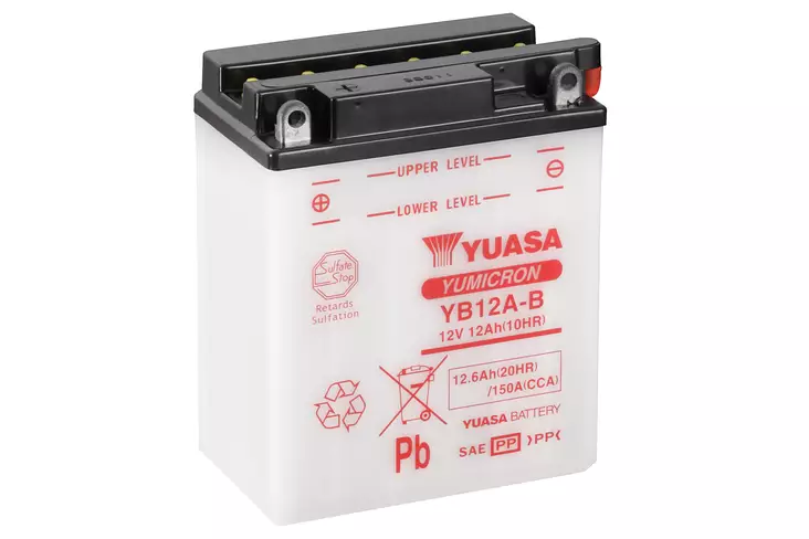 Pienkoneakku Yuasa YB12A-B (CP) 3.36kg - Pienkoneakut 10-30Ah - 5050694032219 - 2